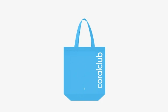 Сумка Coral Club, бирюзовая